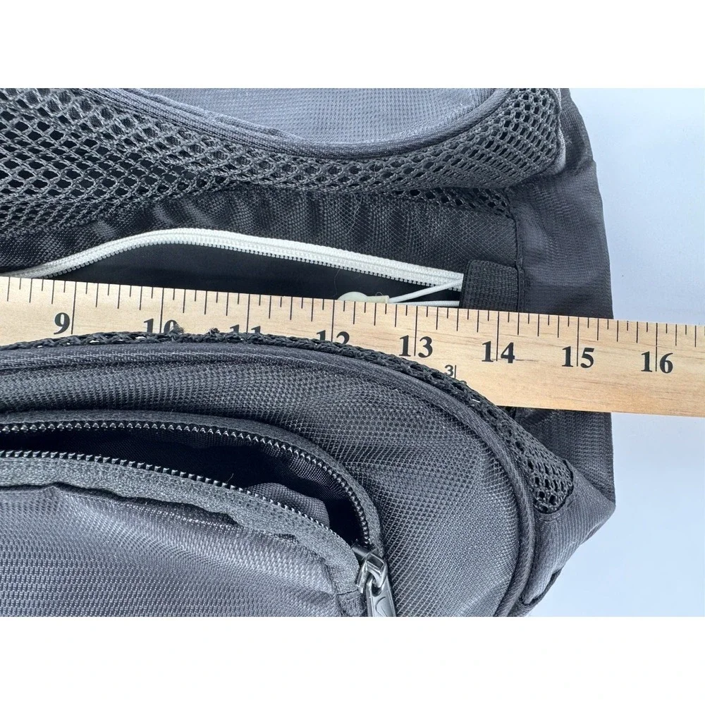 Nike Shoe Bag Sneaker Storage Travel Case Black Zip Athletic Gym Cleat Bag